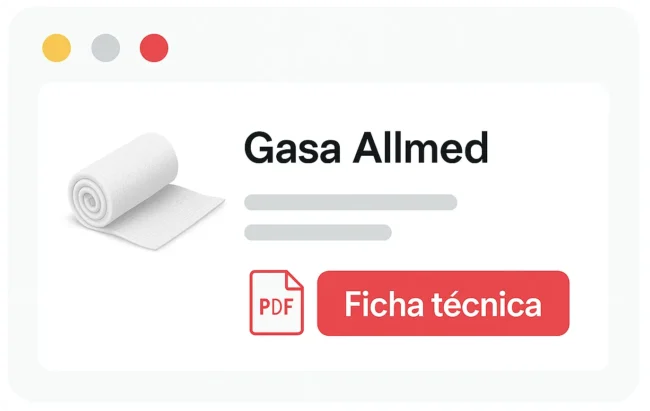 Busqueda Inteligente Ficha Tecnica Insumos Allmed. Registro Invima para productos medicos.