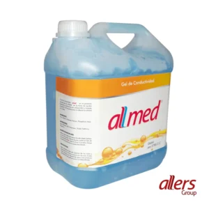 Gel conductor Allmed para ultrasonidos, laser. Gel de conductividad en galón al por mayor.