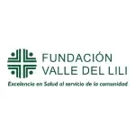 Logo de la Fundación Valle del Lili con el eslogan 'Excelencia en Salud al servicio de la comunidad'