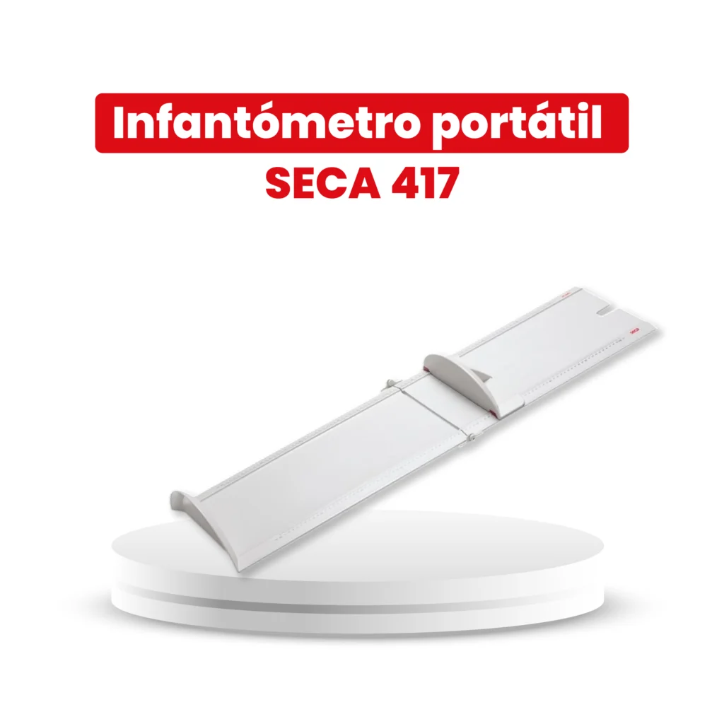 Infantómetro portátil SECA 417 para medir bebés