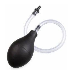 Detalle insuflador de aire Welch Allyn 21504 para otoscopio estructura y conexión