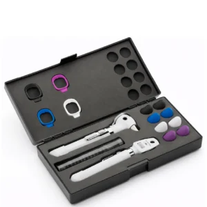 Equipo de órganos Pocket Plus LED Welch Allyn 92880 color blanco para diagnóstico clínico