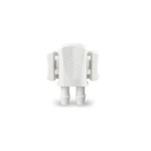 Adaptador de presión arterial Welch Allyn FlexiPort 2 tubos con conexión segura para uso clínico