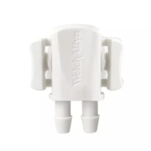Adaptador FlexiPort Welch Allyn 2 Tubos con alta durabilidad para medición de presión arterial en clínicas.