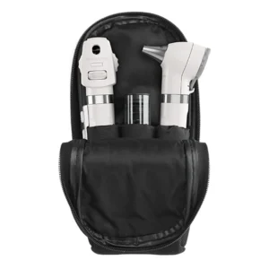 Equipo Pocket LED Blanco Welch Allyn 92871 con luz LED SureColor para evaluación ocular en clínicas.