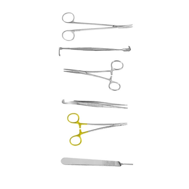 Instrumentos de cirugía abierta TONTARRA de alta precisión en acero quirúrgico
