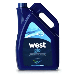 Detergente líquido de pH neutro West Glo con tensoactivos aniónicos