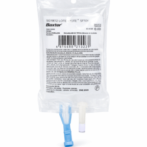 Bolsa de solucion salina 0.9% Baxter ARB1300 de 25 ml en caja por 140 unidades