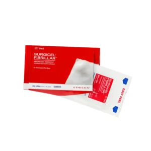 Hemostatico Celstat Fibrillar Baxter 5x10 cm de celulosa oxidada caja por 10