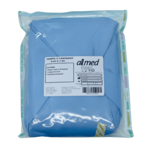 Campo quirúrgico estéril en U laminado Allmed para procedimientos quirúrgicos