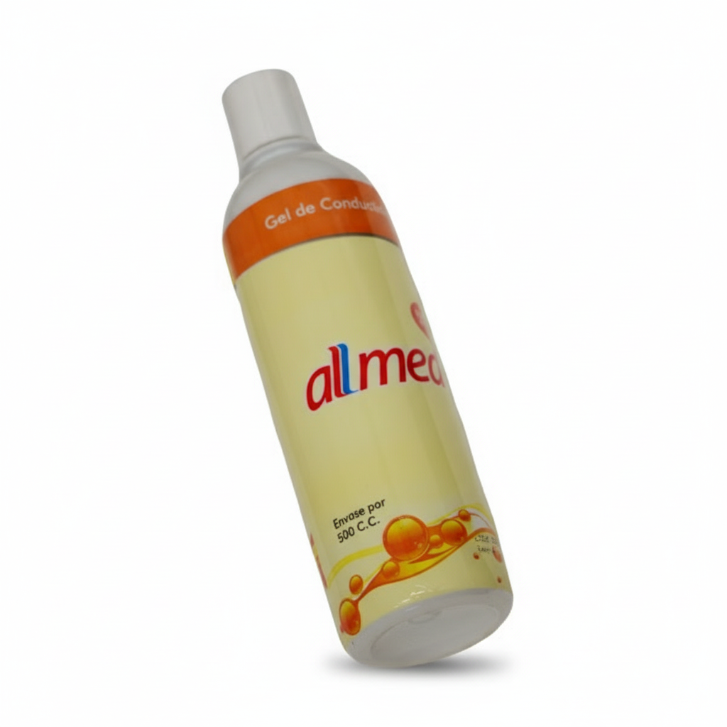 Gel de ultrasonido Allmed 500 ml transparente pH neutro para ecografía