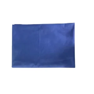 Envolvedera no estéril azul 1.20x2.40 m de Allmed en paquete de 5 unidades para protección de superficies y control de fluidos en hospitales y clínicas.