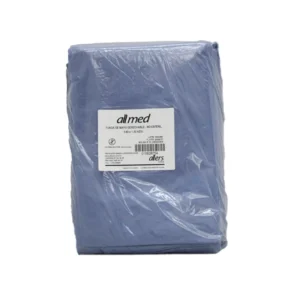 Funda de Mayo desechable azul 60x130 cm Allmed paquete por 10 unidades