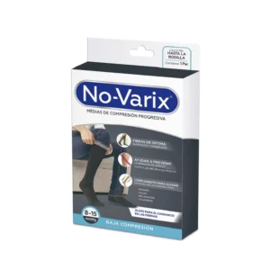 Calcetín No-Varix bajo AJ Navy talla Small de compresión para uso diario