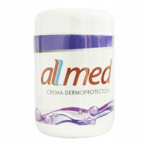Crema dermoprotectora Allmed Aloe Caléndula Pote 500 g para piel sensible
