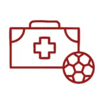 Icono de medicina deportiva – evaluación de masa muscular segmental