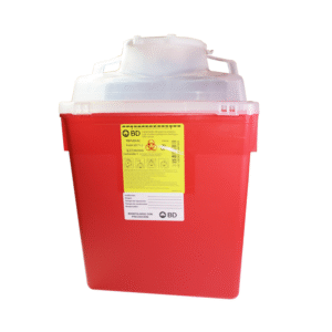 Recolector guardian bd 22.7 litros para residuos cortopunzantes