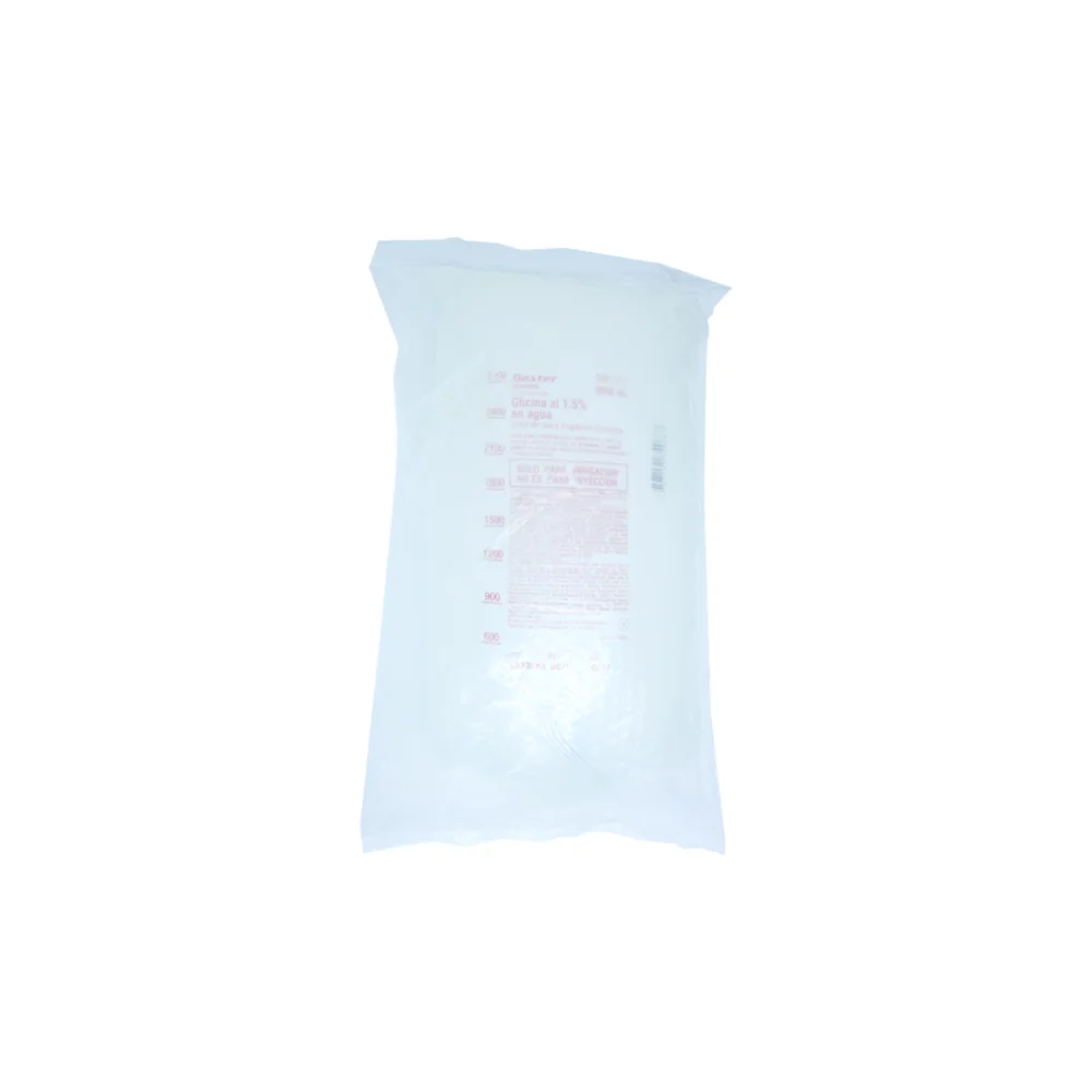 Suero de irrigacion urologica Uromatic ARB7317 en bolsa de tres litros de Baxter