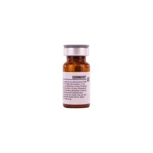 Vial Cernevit de Baxter con multivitaminas liofilizadas de 8 ml para nutrición parenteral