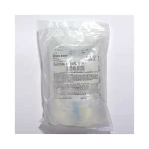 Dextrosa al 10% Baxter ARB0163 bolsa 500 ml de dos salidas para aporte hidrocalorico