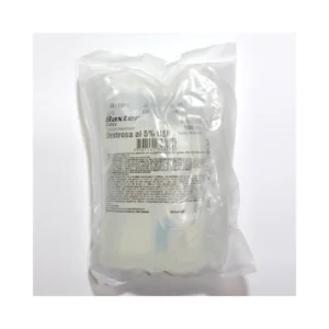 Dextrosa al 5% en agua Baxter ARB0063 en bolsa de PVC por 500 ml