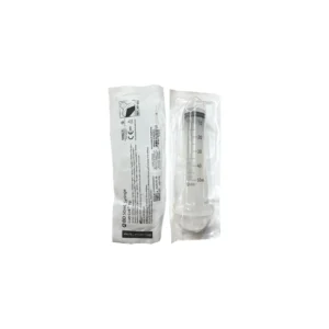 Jeringa BD Plastipak de 50 ml Luer-Lok sin aguja, libre de látex, con tapón de caucho sintético