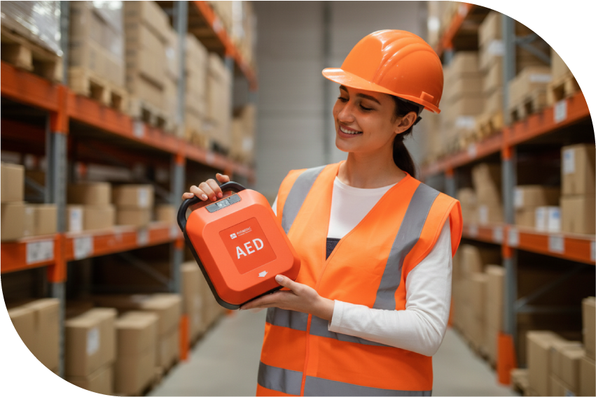 Ventajas del desfibrilador externo automático DEA con guía de voz, metrónomo para RCP y almacenamiento de datos