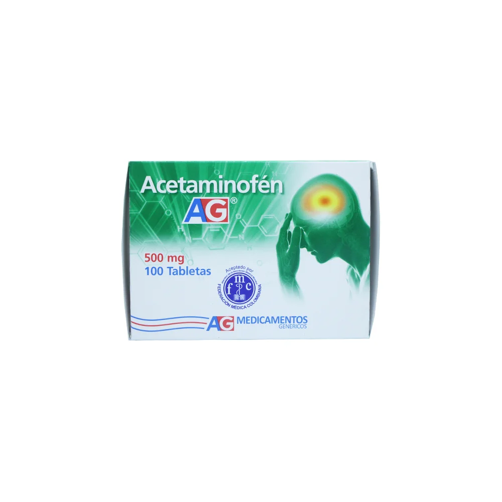 Acetaminofén 500 mg Tabletas - Lafrancol