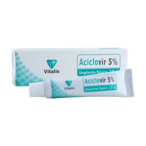 Aciclovir 5% Ungüento Tópico 15 g - Vitalis
