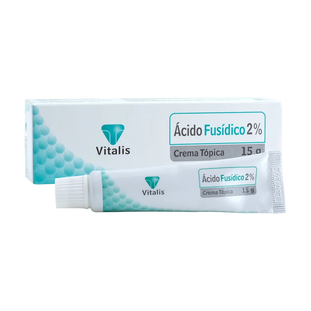 Ácido Fusídico 2% Crema 15 g - Vitalis
