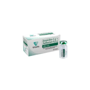Ampicilina + Sulbactam 1.5 g Inyectable - Vitalis