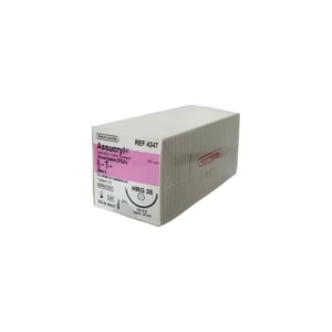 Caja de sutura absorbible Assucryl de ácido poliglicólico trenzado violeta de Assut