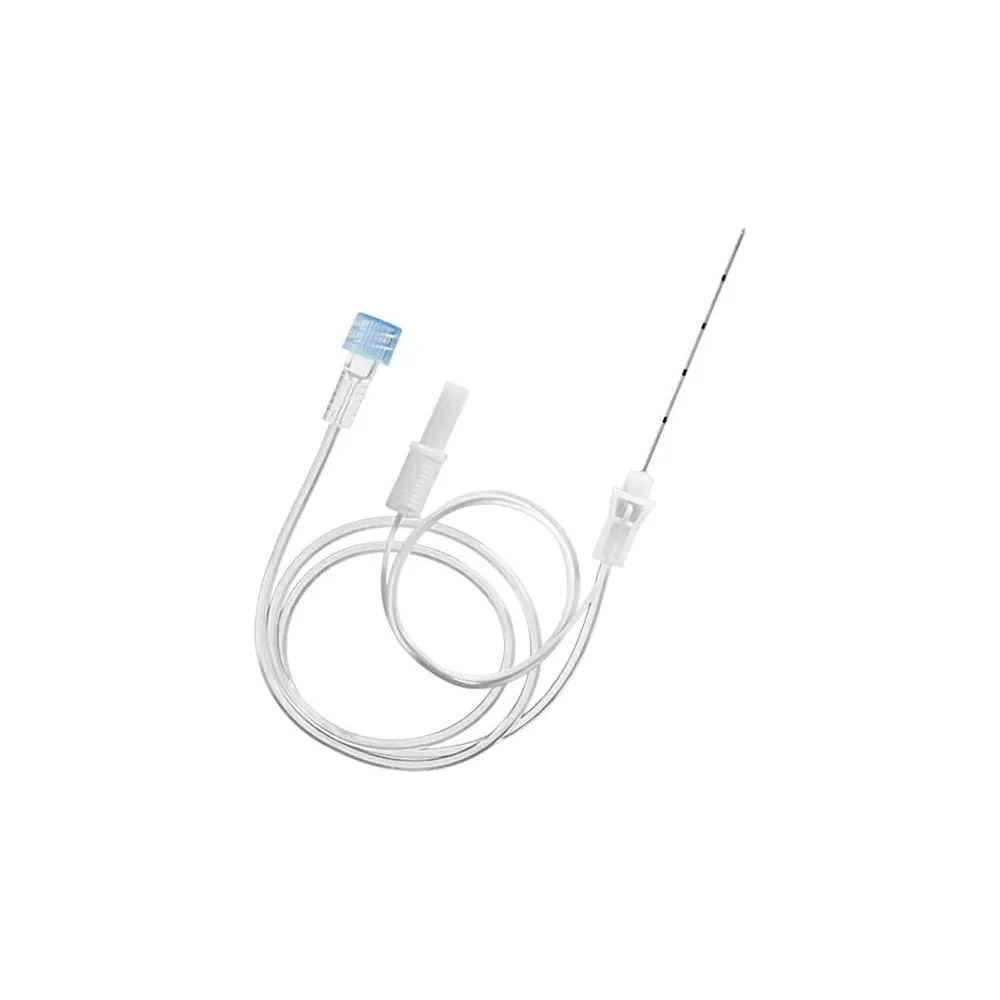 Aguja Stimuplex A B. Braun G-21 x 100 mm con alargadera y cable de conexión