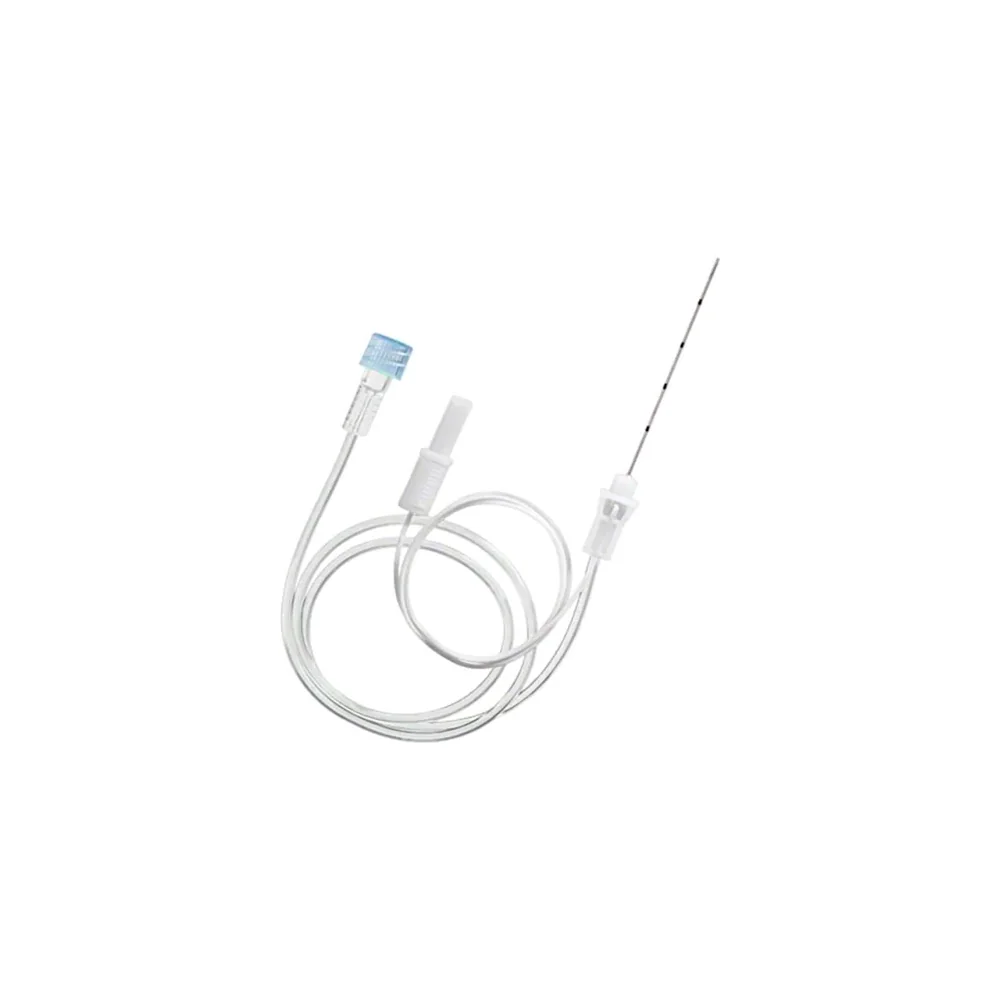 Aguja de bloqueo nervioso B. Braun Stimuplex A calibre G-22 de 50 mm con cable