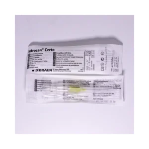 Catéter intravenoso B. Braun Introcan Certo 4251300 calibre 24 G radiopaco estéril