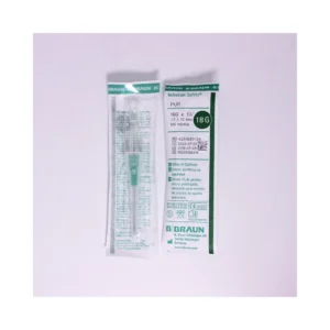 Catéter intravenoso periférico B. Braun Introcan Safety 4251687 calibre 18 G para alto flujo