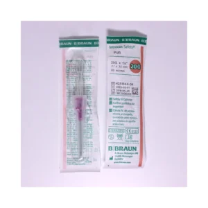 Catéter intravenoso B. Braun Introcan Safety 20 G de 32 mm con protector de aguja