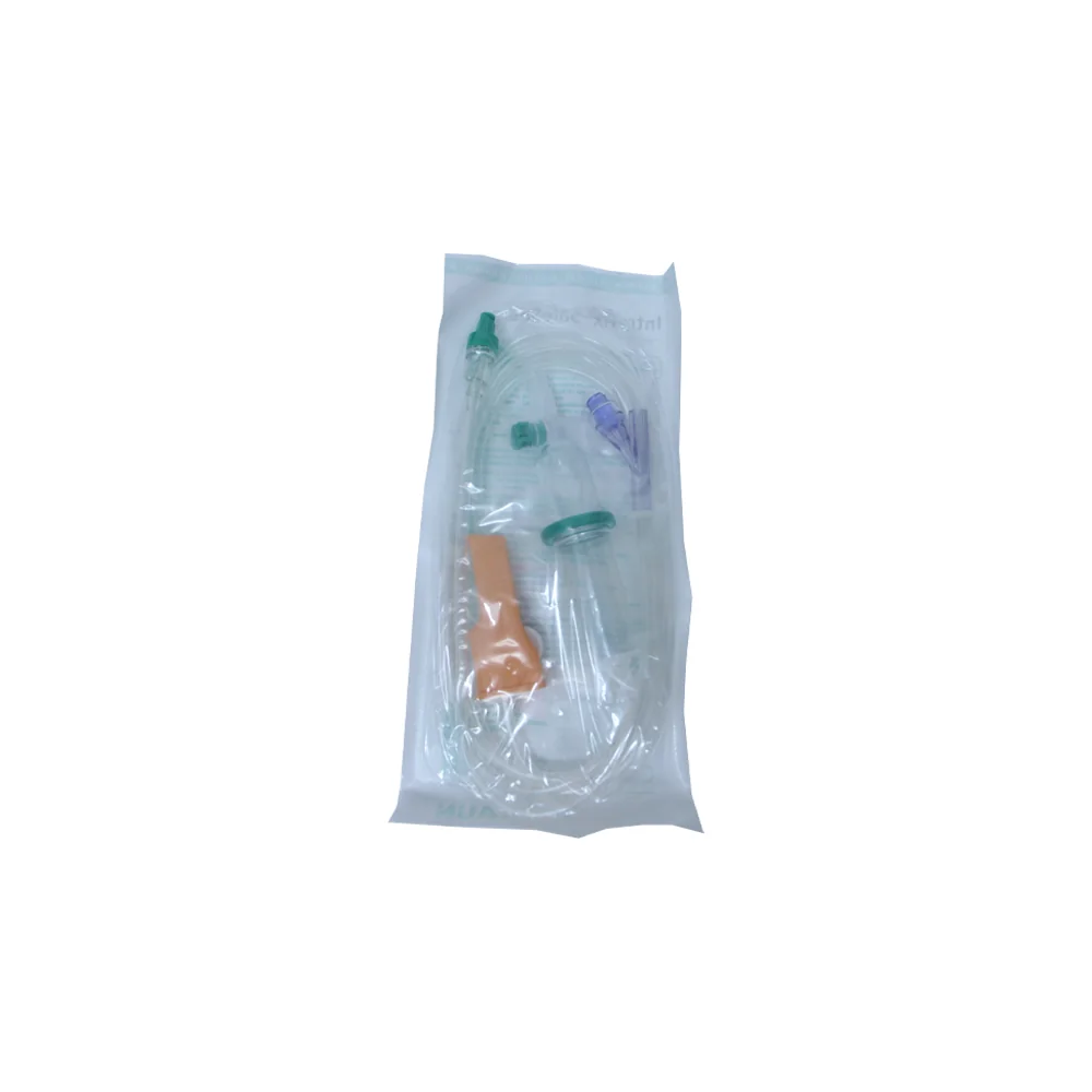 Equipo de infusión B. Braun Intrafix SafeSet con sitio en Y y adaptador luer lock