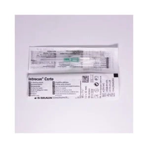 Catéter intravenoso Introcan Certo B. Braun G-18 x 32 mm con conector luer-lock