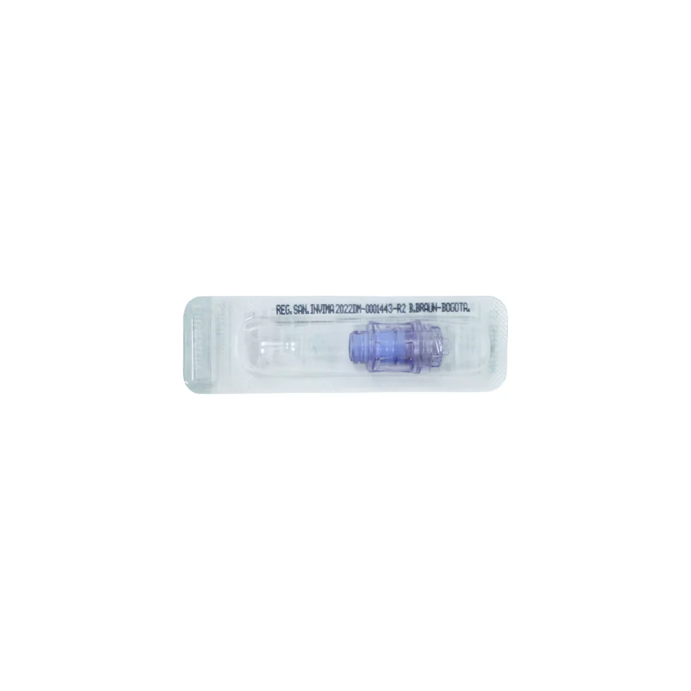 Tapón libre de aguja Safeflow B. Braun 409100H con acceso Luer sin punción