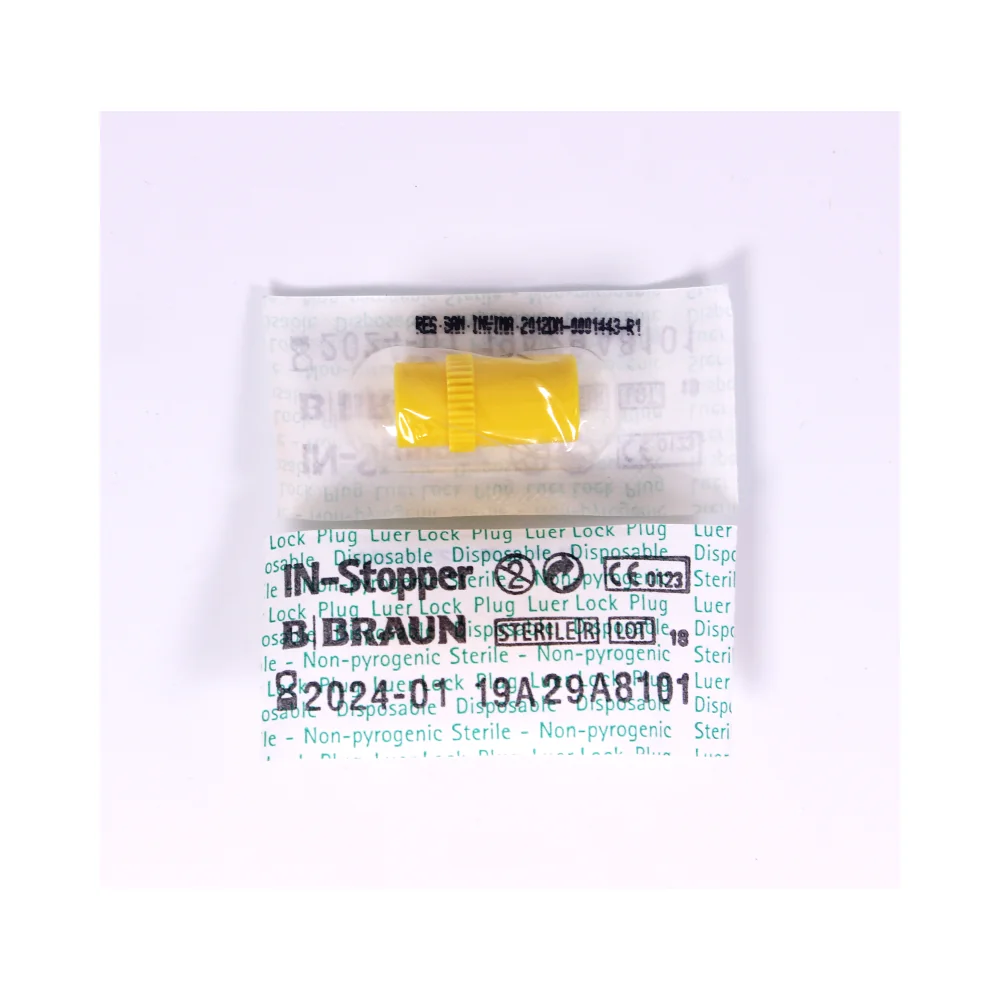 Tapón de cierre B. Braun 4238010 con membrana para inyección intermitente de medicamentos