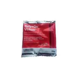 Sobre de 50 g de desinfectante alto nivel Rely+On Virkon para dispositivos médicos