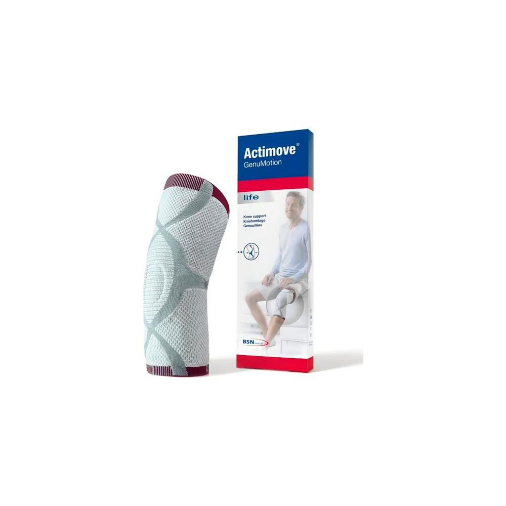 Rodillera Actimove GenuMotion de BSN, soporte ortopédico blando en tejido 3D