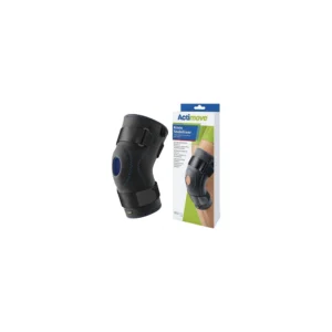 Rodillera estabilizadora Actimove Sports Edition con herradura rotuliana ajustable de BSN