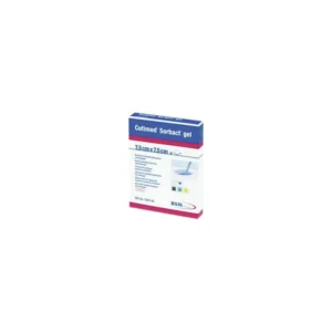 Apósito Cutimed Sorbact Gel de BSN con hidrogel y capa verde de adhesión bacteriana