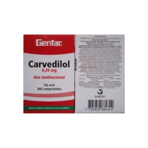 Carvedilol 6.25 mg - Genfar