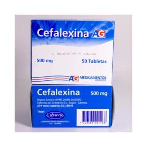 Cefalexina 500 mg Tabletas - Lafrancol