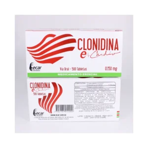 Clonidina 0.150 mg - ECAR
