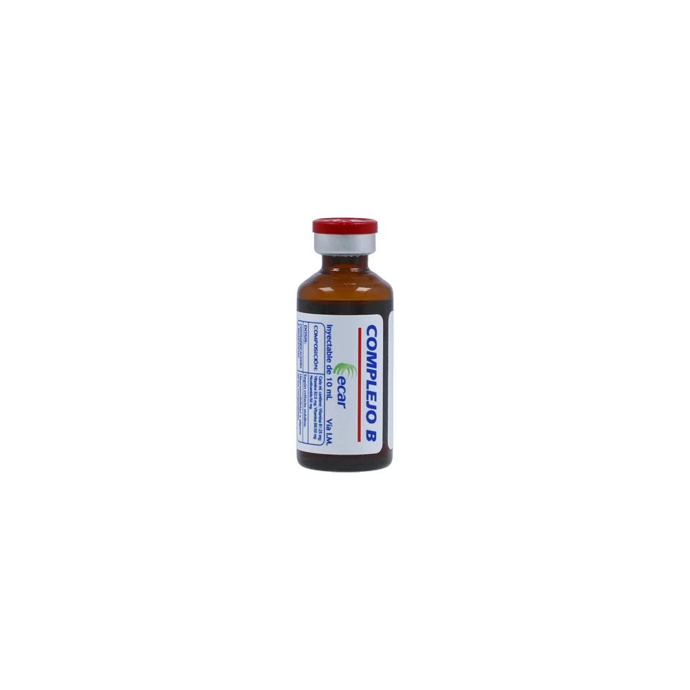 Complejo B Inyectable 10 ml - ECAR