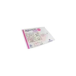 Apósito Aquacel Foam Pro adhesivo de Convatec, espuma con Hydrofiber y adhesivo de silicona perforado